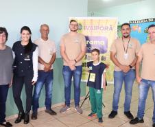 Super Agente de Combate à Dengue recebe kit de visitação da Prefeitura de Ivaiporã