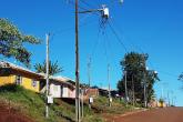 Rede de distribuição de energia elétrica no Jardim Campos Verdes - Cambé/PR