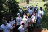 Visita de alunos a Estação Ecológica Faianan