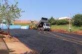 asfalto de acesso à UBS da Vila Monte Castelo 