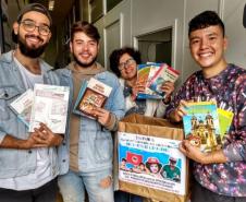 Campanha de doações de livros de literatura infantil para as escolas do campo dos Assentamentos do MST.