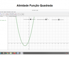 Características dos coeficientes da função quadrada 