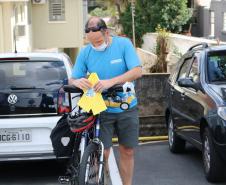 Maio Amarelo e entrega de cestas básicas