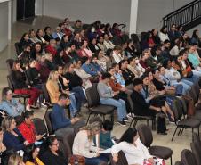 auditório no dia da palestra