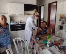 Atendimento Domiciliar é realizado pelos profissionais de saúde em Ivaiporã