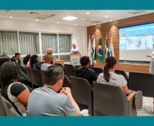 Palestra em ação