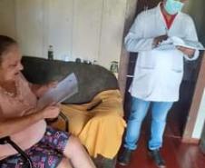 Atendimento Domiciliar é realizado pelos profissionais de saúde em Ivaiporã