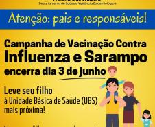 Cobertura Vacinal de Crianças menores de 2 anos do município de Ivaiporã