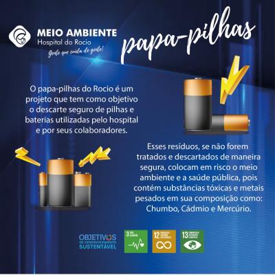 Material de divulgação sobre o projeto