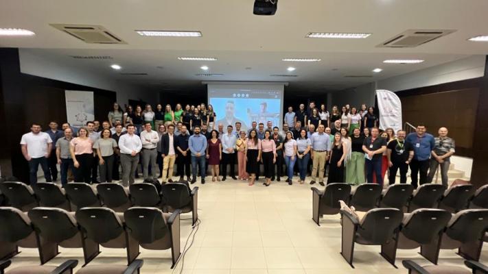 Foto do evento que inaugurou o ambiente de pesquisa