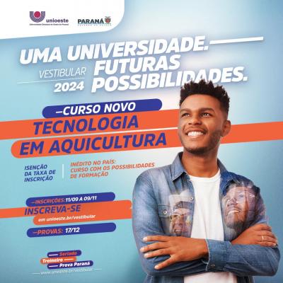 Novo curso de Tecnologia em Aquicultura 